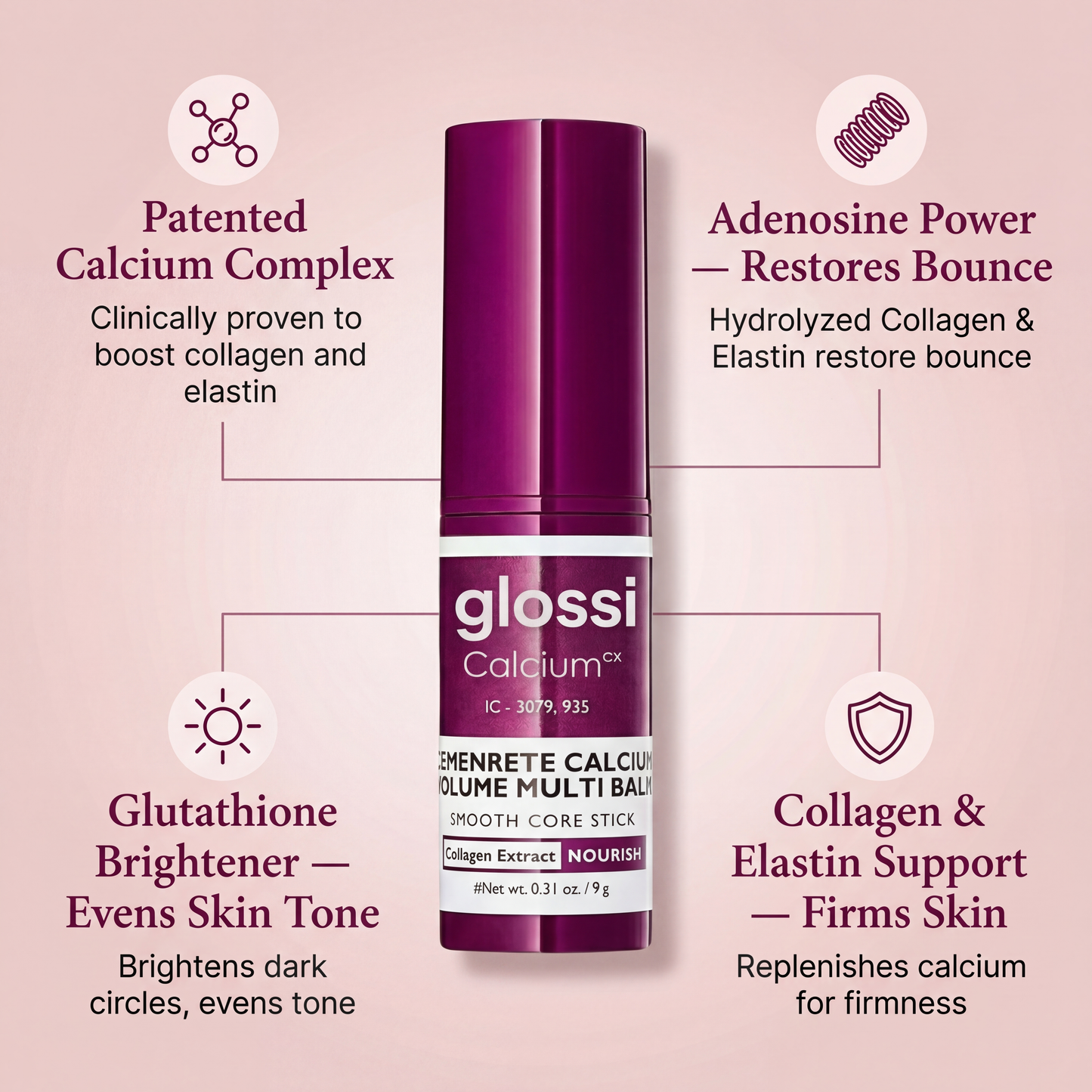 Patented Calcium Volume Multibalm